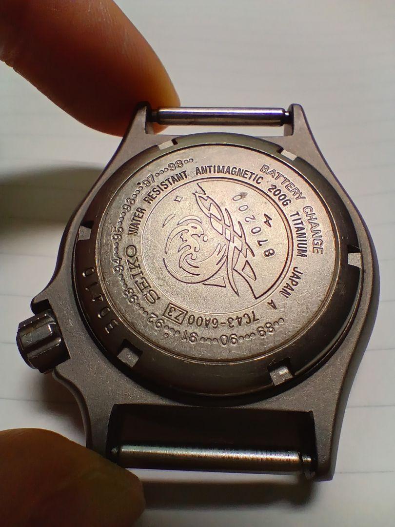 SEIKO セイコー 7C43-6A00 メンズ ダイバー プロフェッショナル