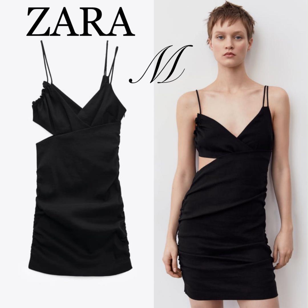 ZARA カットアウト キャミソールワンピース - メルカリ ZARA カットアウト キャミソールワンピース - メルカリ