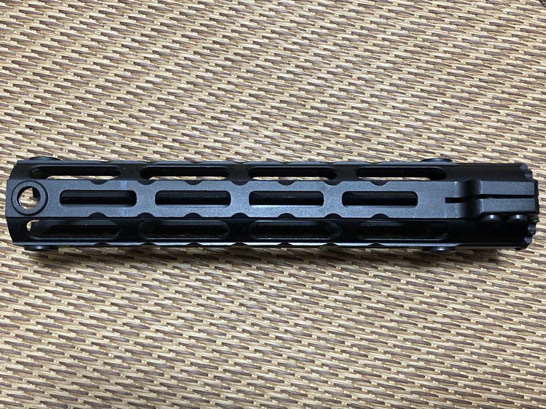 MIDWEST タイプ アルミ製 M-LOK ハンドガード 9inch ブラック