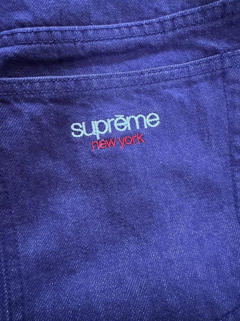 Supreme Baggy Jean パープル 25ss week1