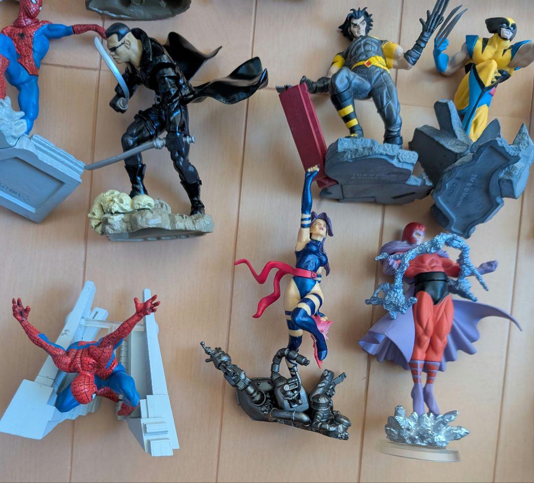 MARVEL COMICS HG マーベルヒーローズ フィギュア 18体セット