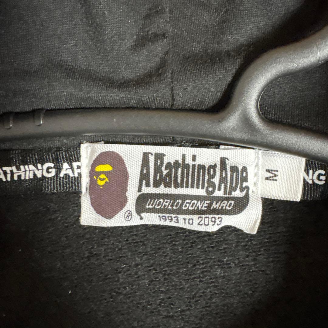 A Bathing Ape ブラックパーカー M A Bathing Ape ブラックパーカー M