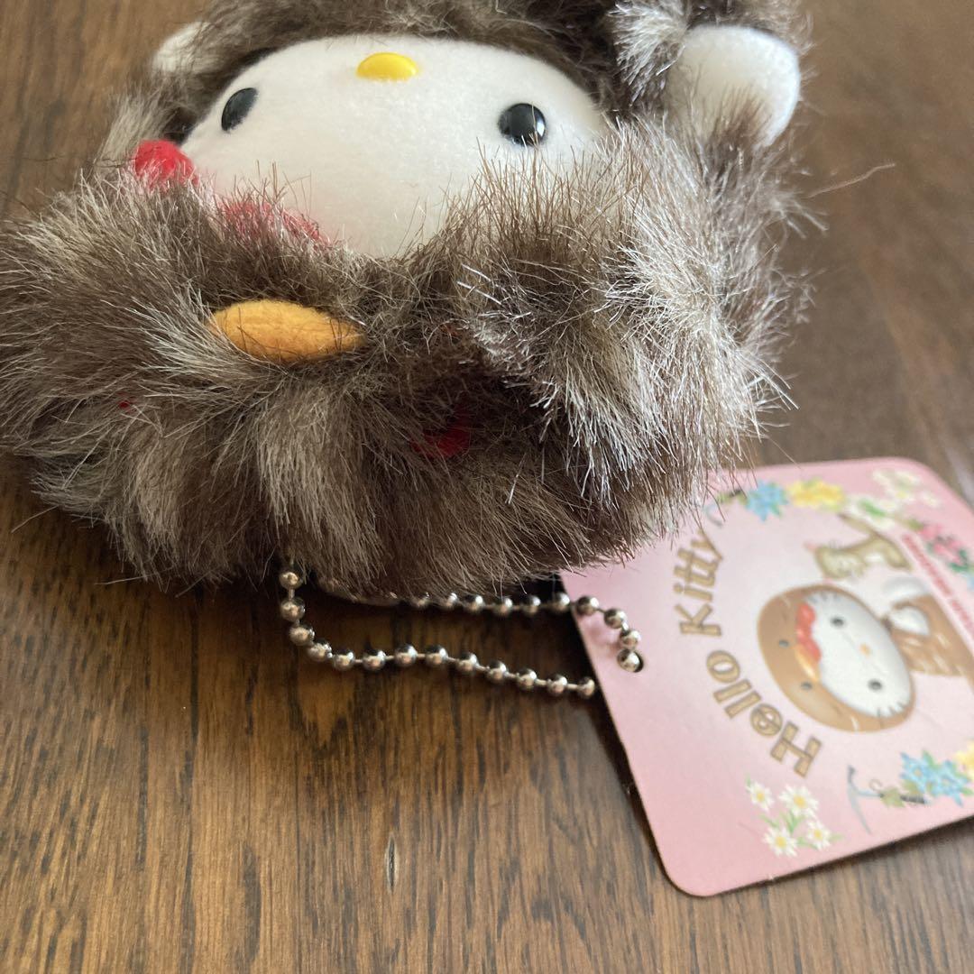 ご当地キティ ぬいぐるみ 2点セット オコジョ 雷鳥 タグ付き 画像11