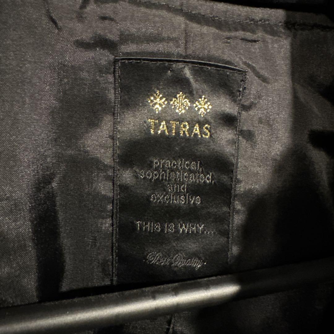 パーフェクトスタイル⭐️ TATRAS M-65 ミリタリージャケット ブラック