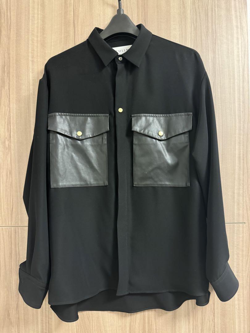 CULLNI 2022A/W ROYAL LEATHER シャツ