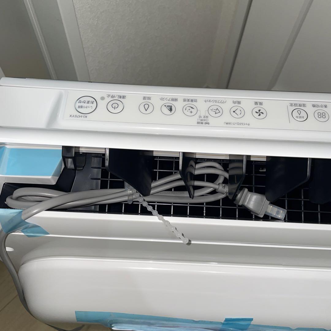 未使用！！SHARP　加湿空気清浄機　KI-H75YX-W　プラズマクラスター