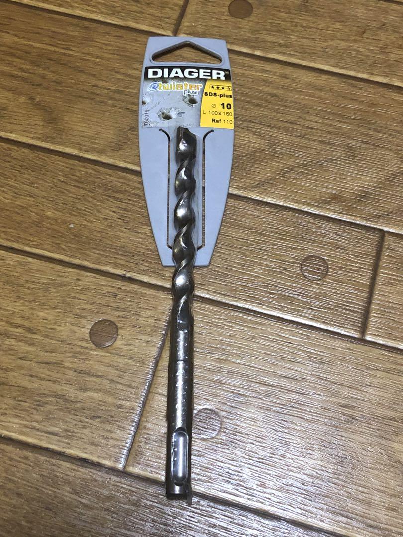 DIAGER ハンマードリル ビット SDS-PLUS 100×160 10mm