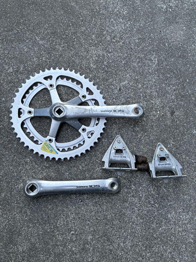 Shimano 105 FC-1050 クランクペダルセット