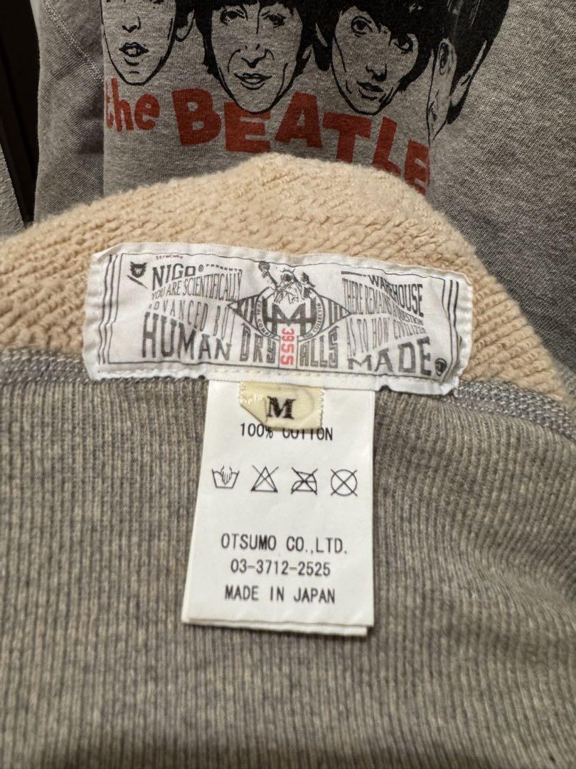 未使用　人気　humanmade Beatles スウェット　トレーナー