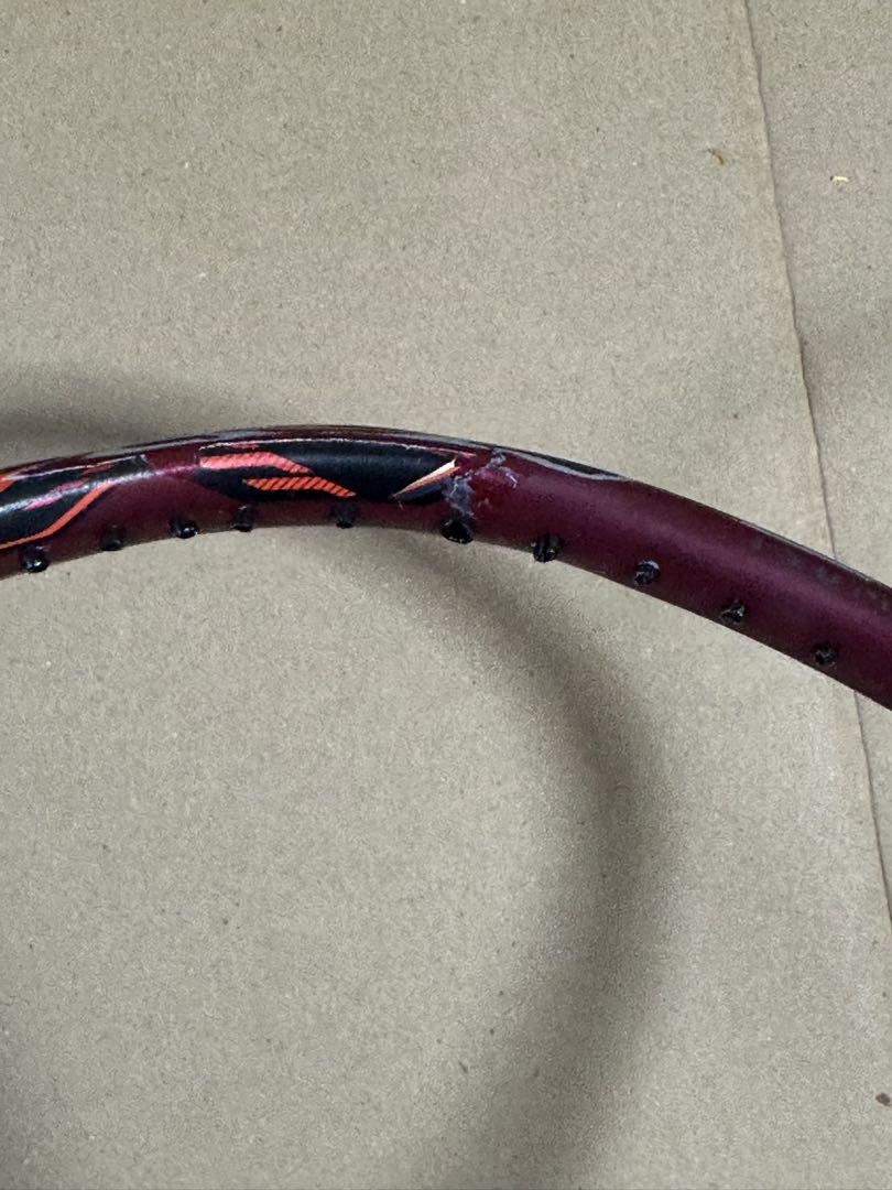 バドミントンラケット2本セット　ジャンク品