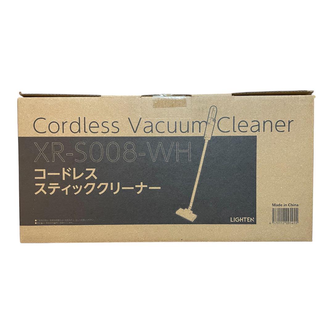 新品✨掃除機 コードレスクリーナー 軽量 サイクロン スティッククリーナー 白