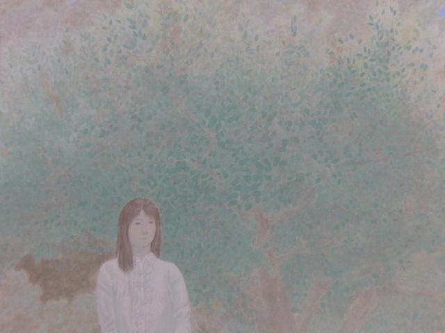 橋本弘安、【希望】、希少な額装用画集より、状態良好、新品額装