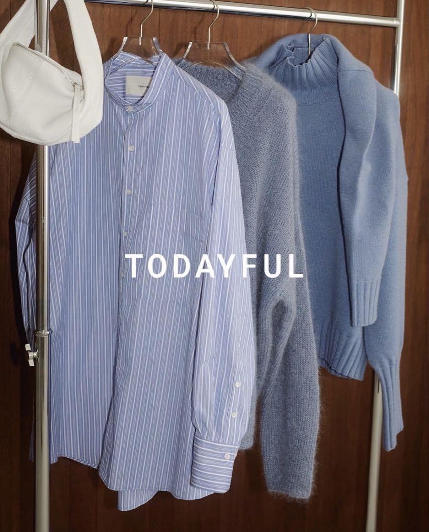 トップス TODAYFUL Stripe Over Shirts