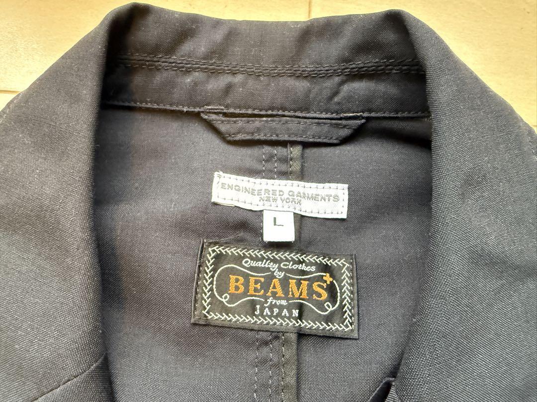 EG x BEAMS+別注 MID FIELD BLAZERブレザー ウール L