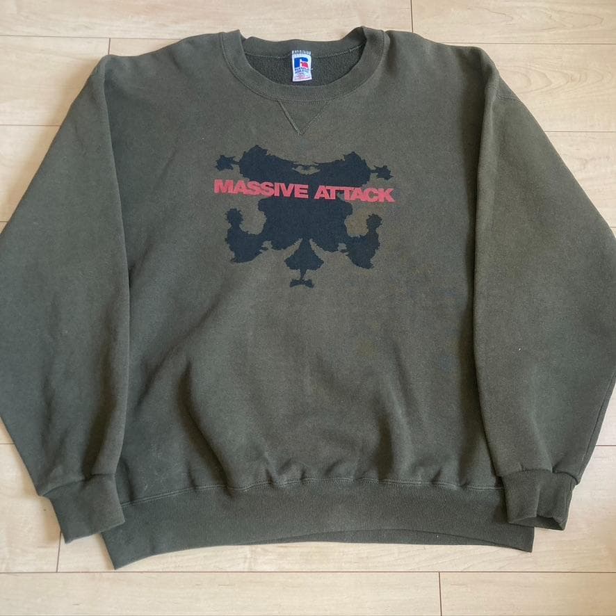 【希少】90s MASSIVE ATTACK マッシヴアタック vintage 希少】90s MASSIVE ATTACK マッシヴアタック vintage
