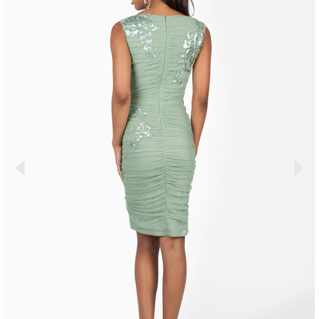 美品　高級　TADASHI SHOJI　タダシショージ　タイトワンピースドレス