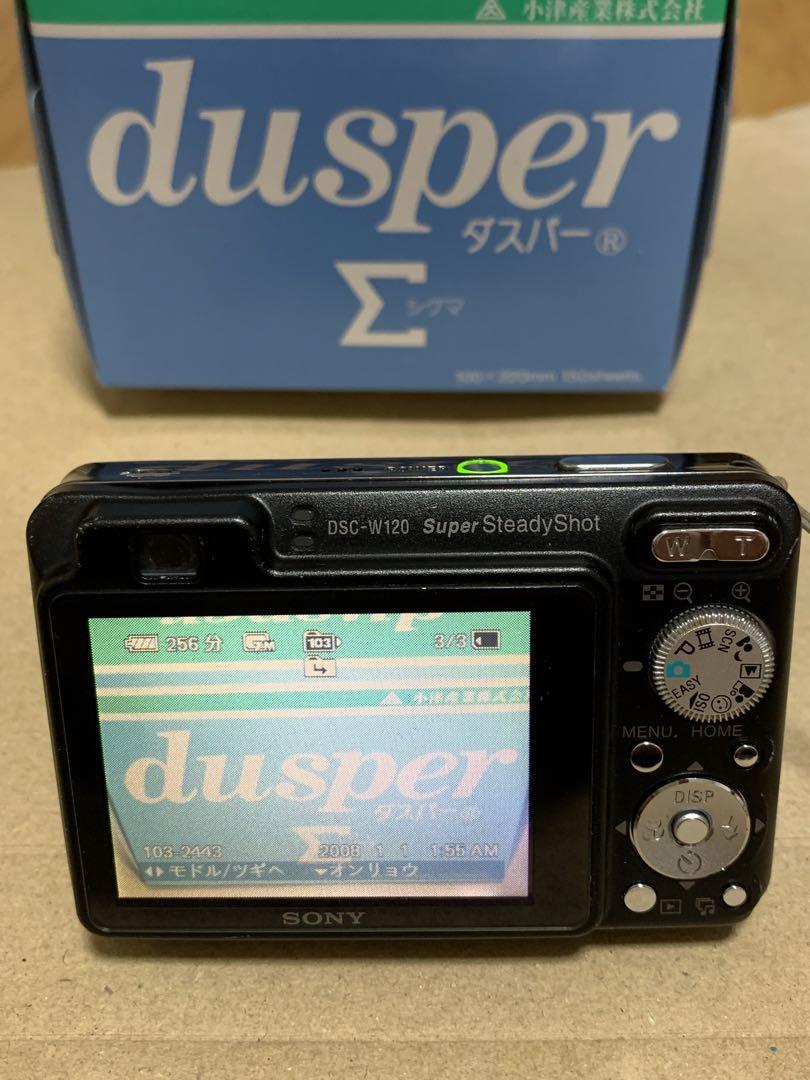 SONY Cyber-shot コンパクトデジタルカメラ　DSC-W120