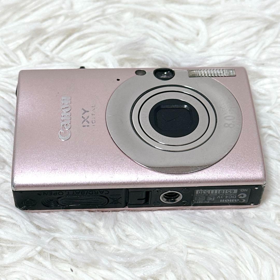 【動作確認済】Canon IXY DIGITAL 20IS デジカメ ピンク
