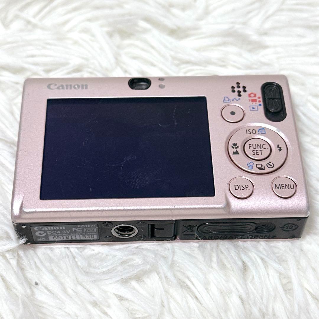 【動作確認済】Canon IXY DIGITAL 20IS デジカメ ピンク