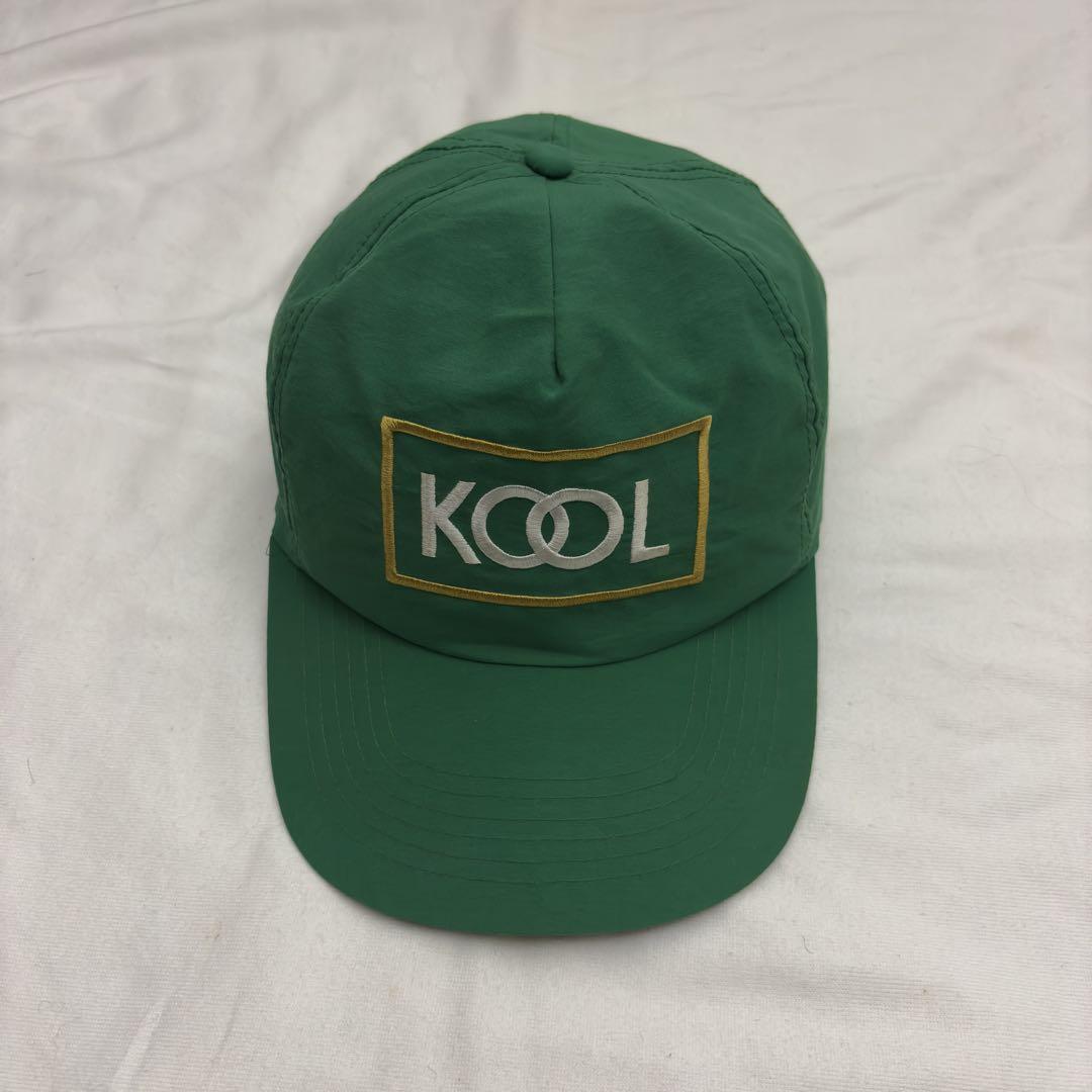 90s 台湾製 KOOL ビンテージ ナイロン キャップ タバコ 刺繍 ブラック 90s 台湾製 KOOL ビンテージ ナイロン キャップ タバコ 刺繍
