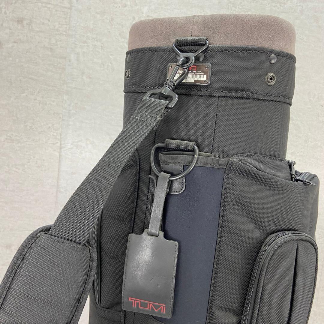 ブランド通販サイトをすべて ゴルフ 286D3 TUMI キャディバッグ ナイロン 約10型 カート式 ゴルフバッグ・キャディバッグ