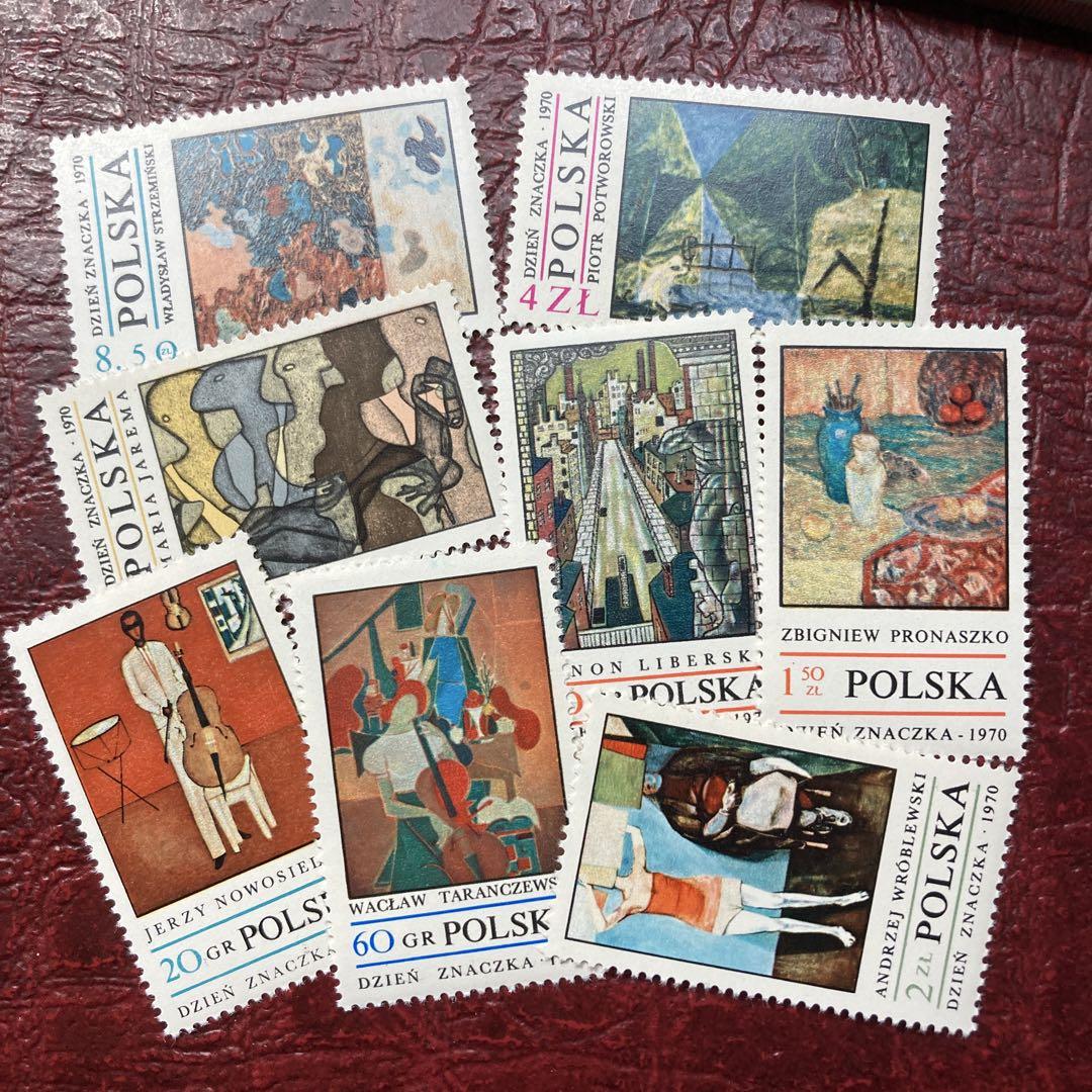 71803セール現品限 外国切手 ポーランド発行絵画8種揃 - メルカリ