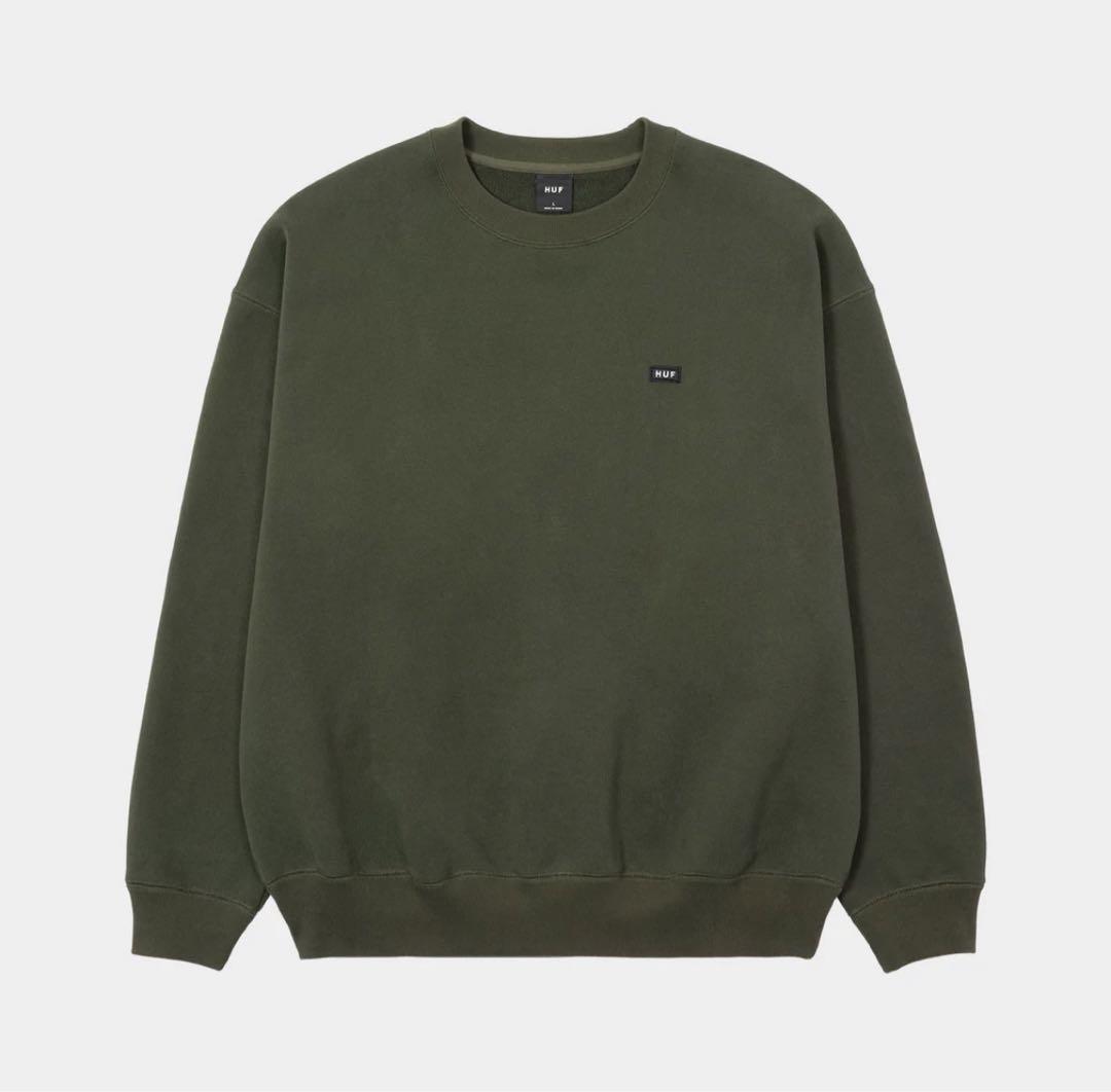 最終値下げ　完売商品　24fw huf classic fleece crew