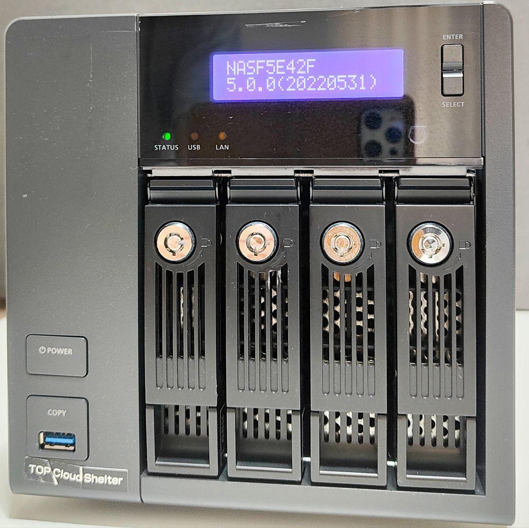 QNAP NAS TS-453Be メモリ8GB 公式 QNAP NAS TS-453Be メモリ8GB 公式