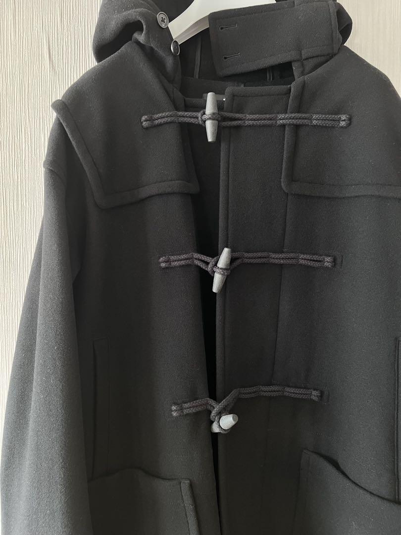 ユニクロ +J ウールオーバーサイズダッフルコート ブラック UNIQLO