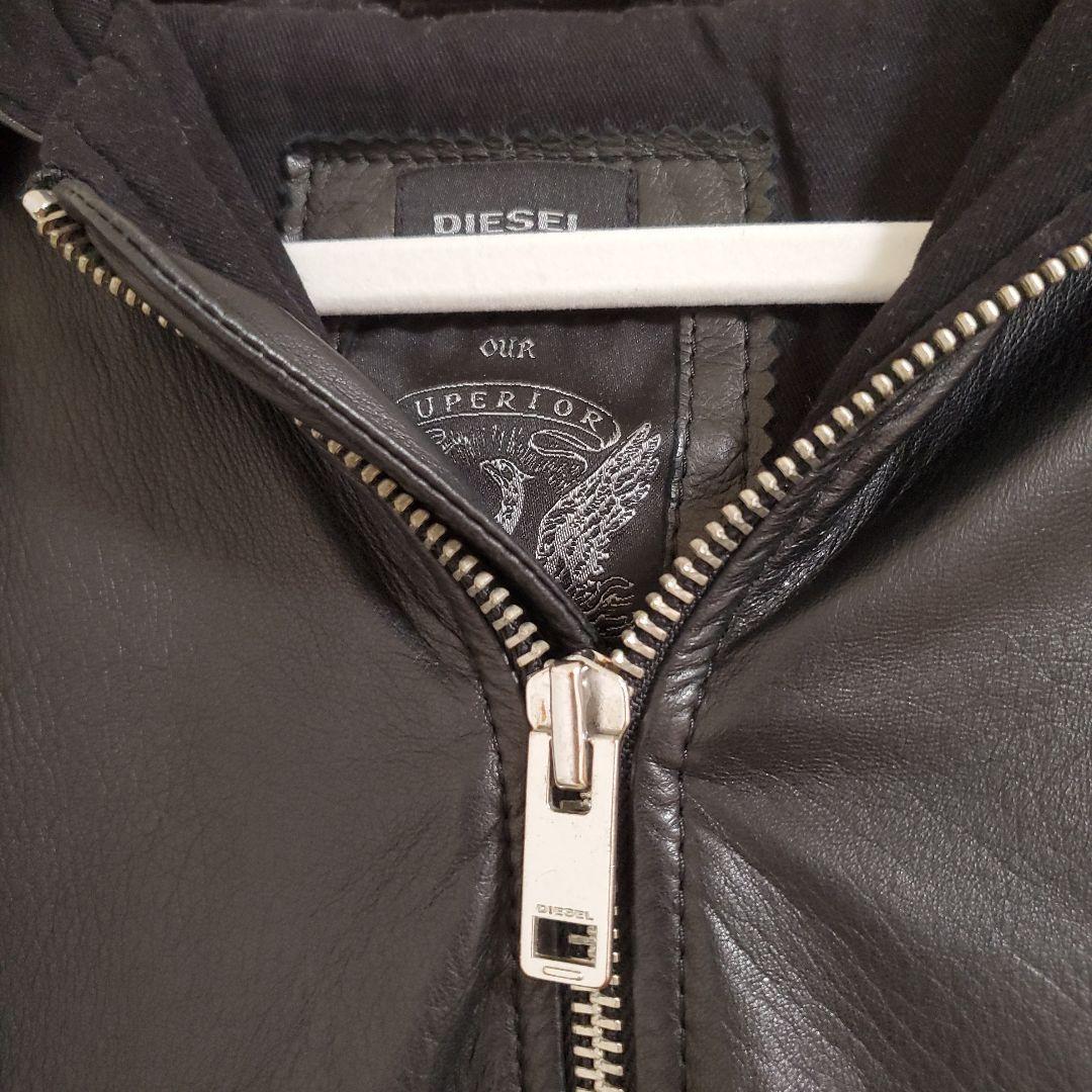 週末限定大特価❗DIESEL SUPERIOR ラムレザージャケット Sサイズ 週末限定大特価❗DIESEL SUPERIOR ラムレザージャケット Sサイズ