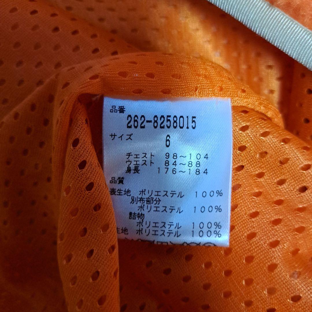 ジャックバニー オレンジ フリースジャケット サイズ6 ジャックバニー オレンジ フリースジャケット サイズ6
