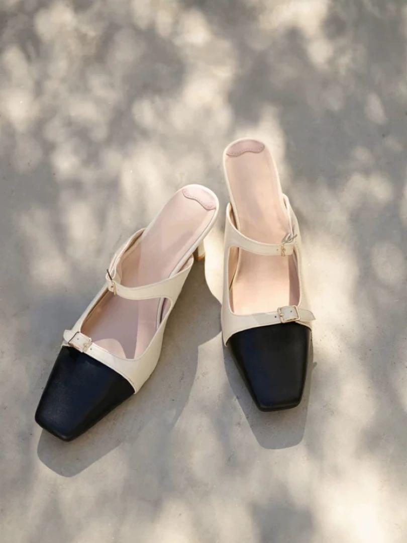Herlipto Mademoiselle Mulesミュール 36