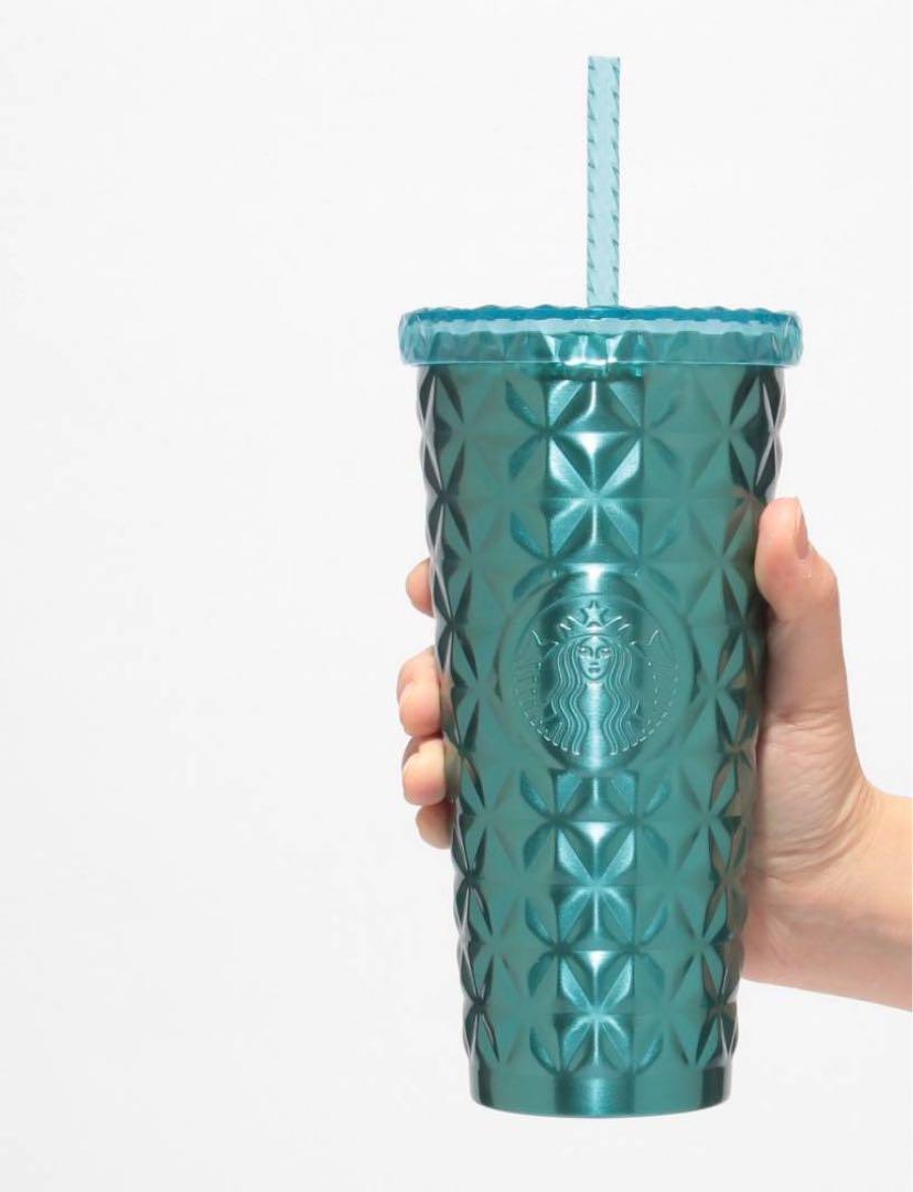 スターバックス ステンレスコールドカップタンブラーターコイズ 591ml
