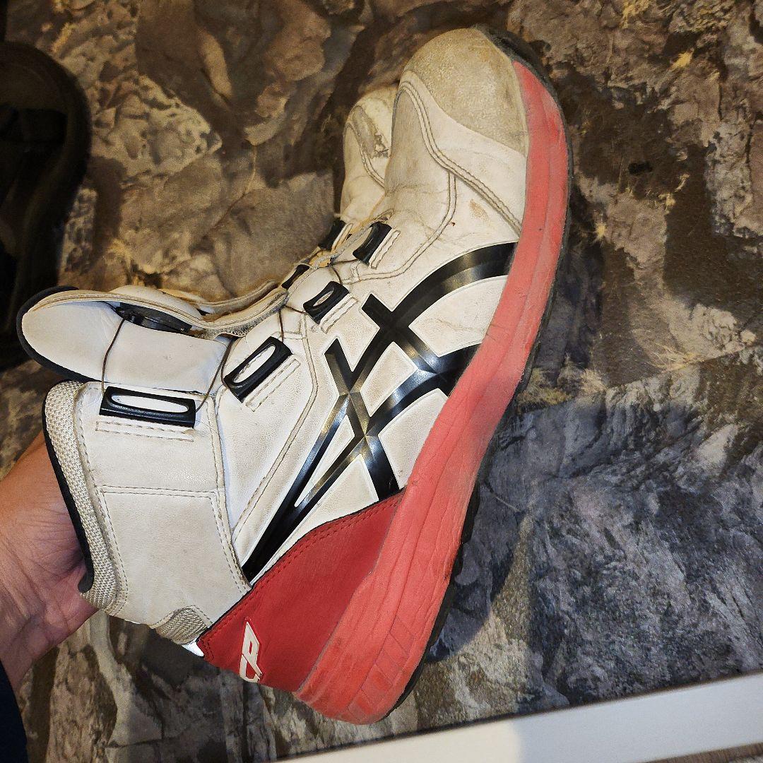ASICS　CP304 100　ホワイト×ブラック26.0
