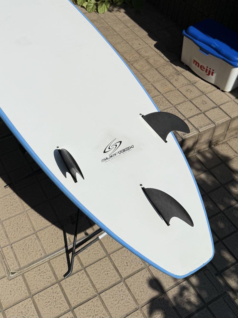 サーフテック SOFTOPS 8'0 サーフボード フィン付き 手渡し限定