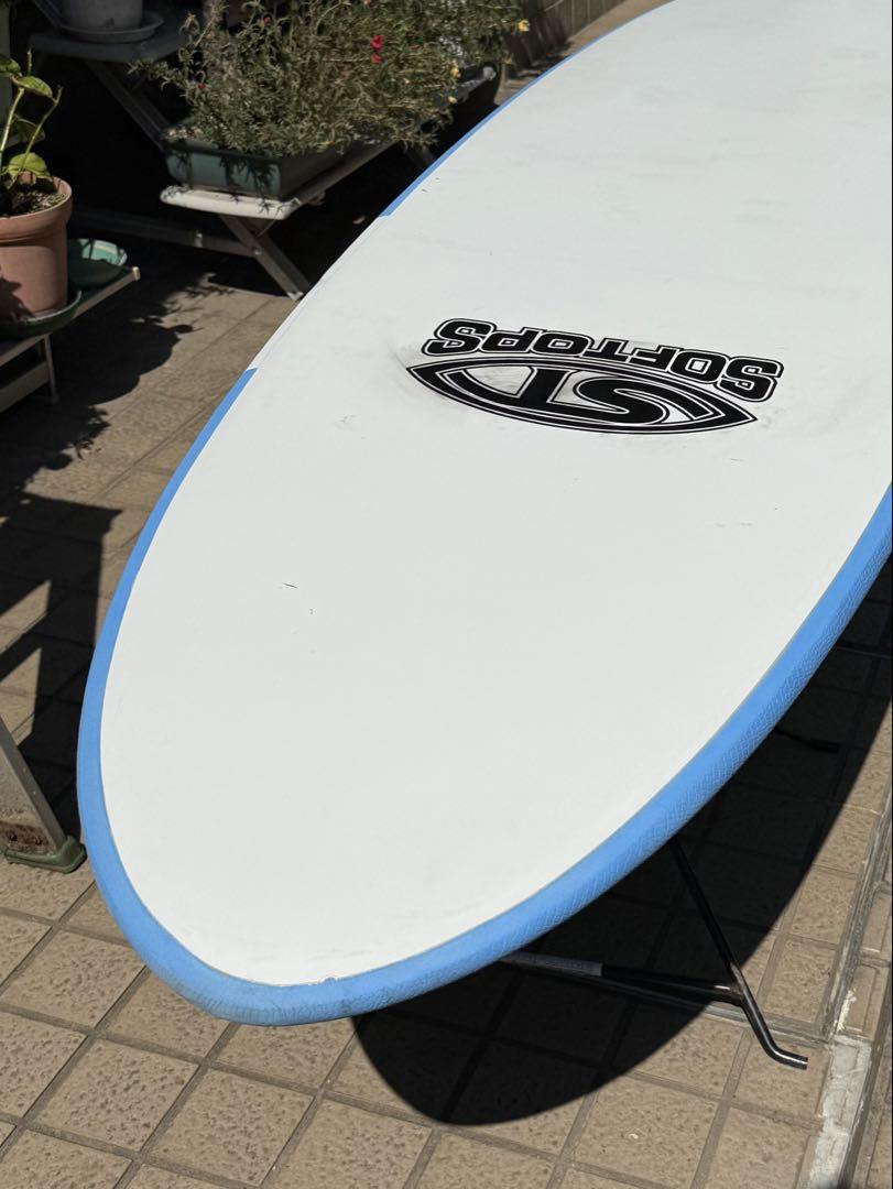 サーフテック SOFTOPS 8'0 サーフボード フィン付き 手渡し限定
