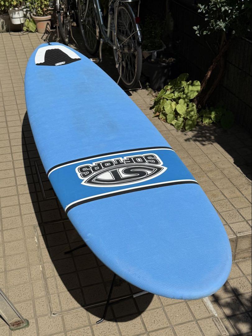 サーフテック SOFTOPS 8'0 サーフボード フィン付き 手渡し限定