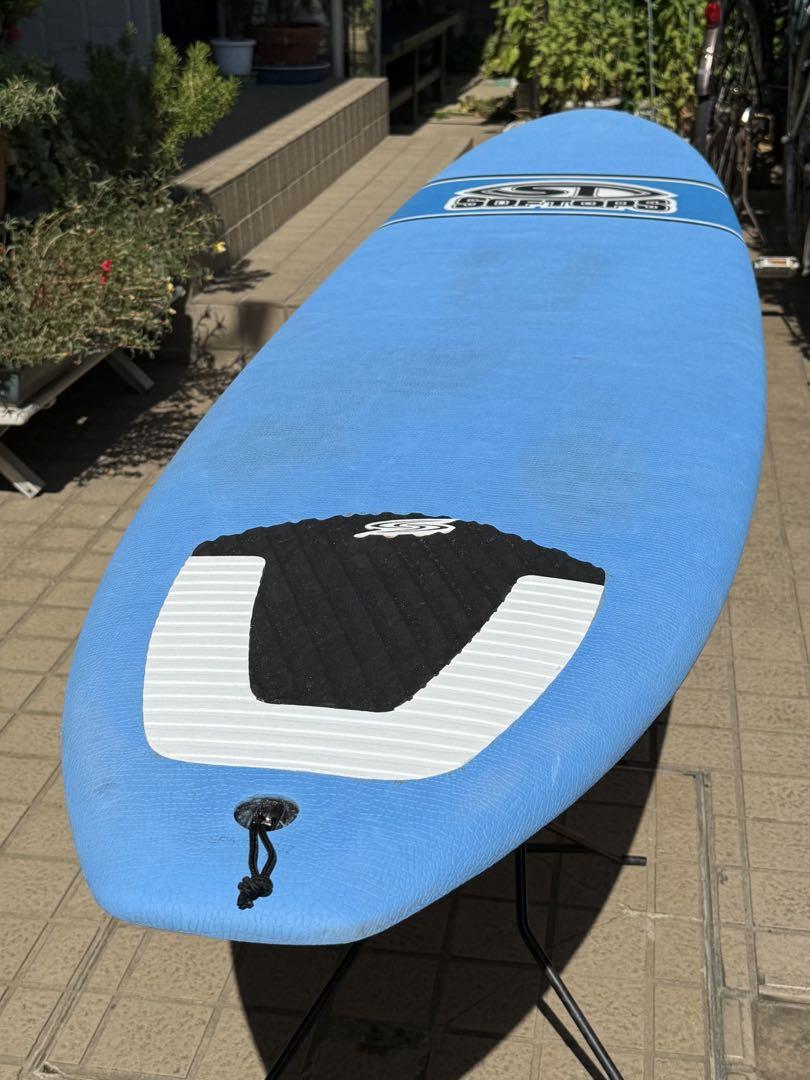 サーフテック SOFTOPS 8'0 サーフボード フィン付き 手渡し限定