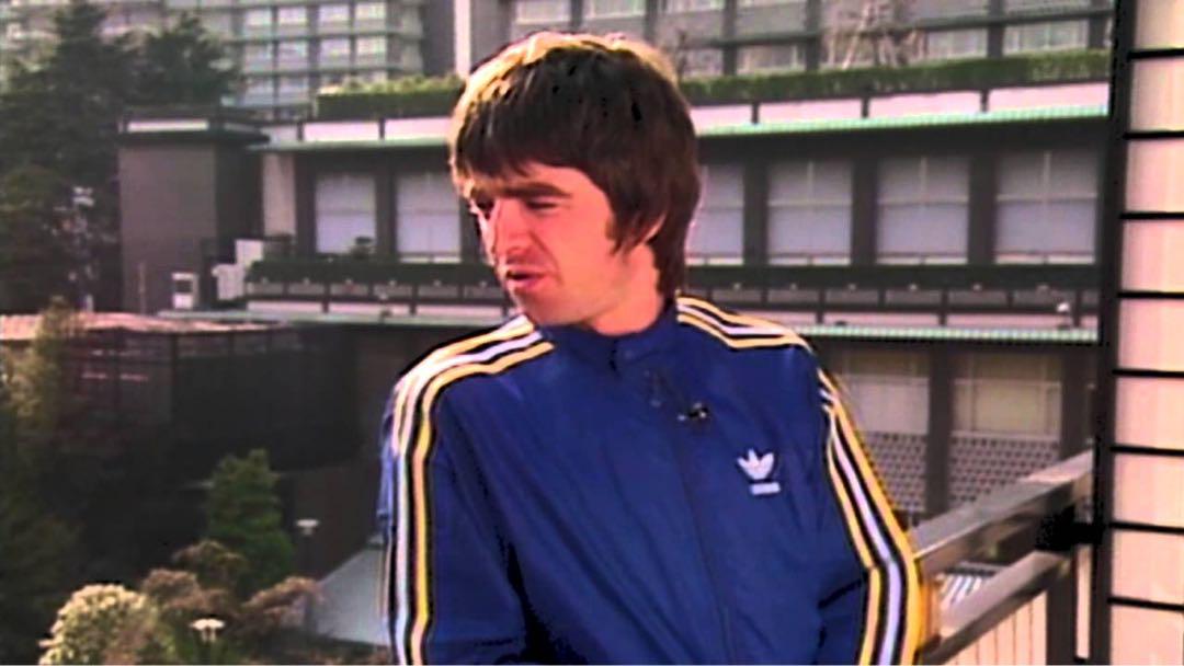 oasis Noel Gallagher着用 adidas ナイロンジャージ