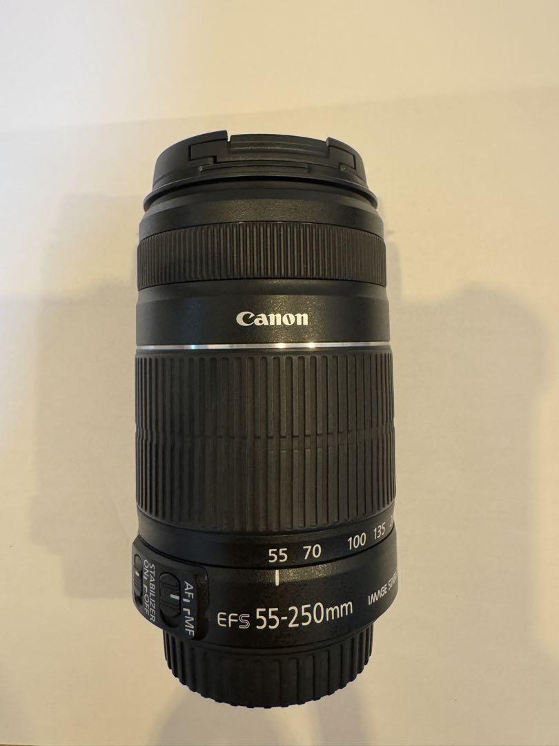 Canon EFS 55-250mmレンズ