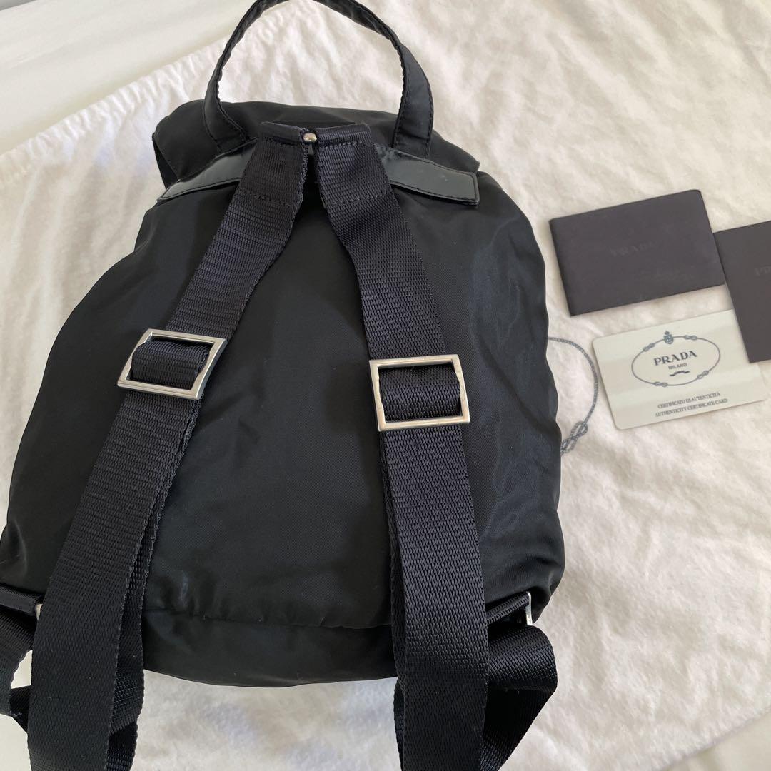 PRADA 黒 ナイロン リュック・バックパック