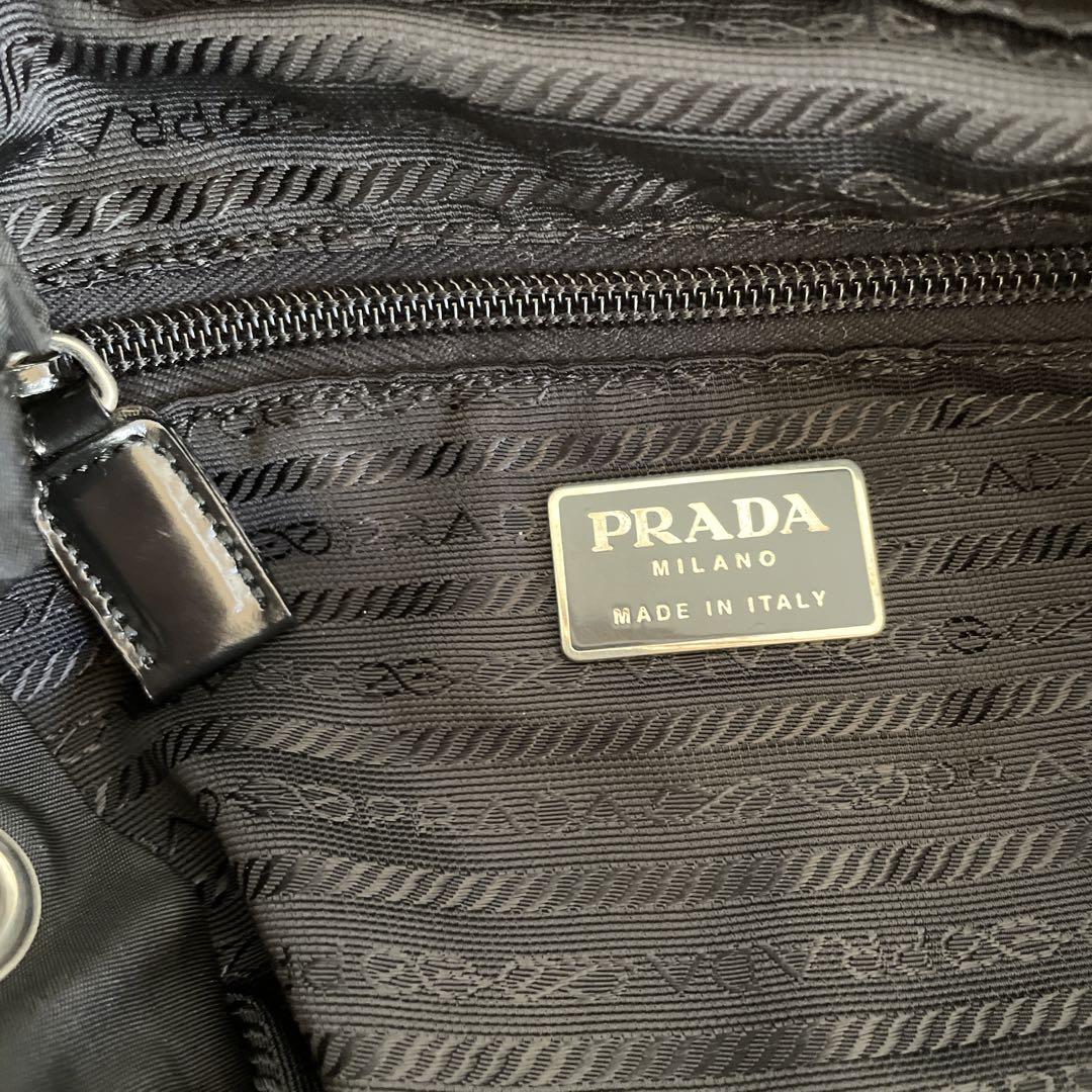 PRADA 黒 ナイロン リュック・バックパック