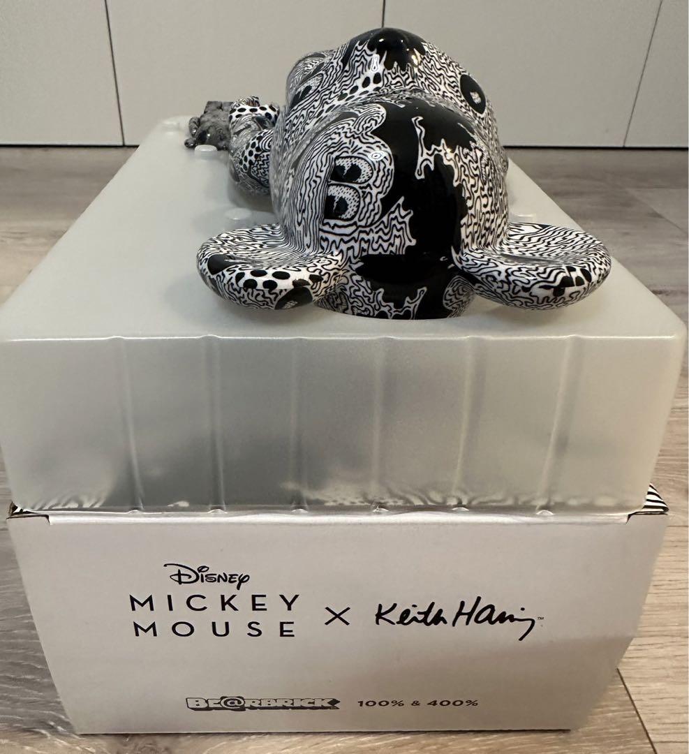 BE@RBRICK キース・ヘリング ミッキーマウス 100％ & 400％