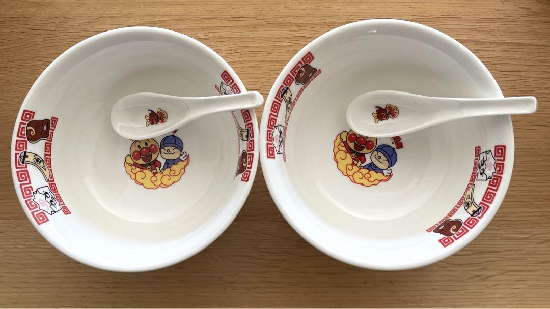 アンパンマンラーメンどんぶりレンゲ付き