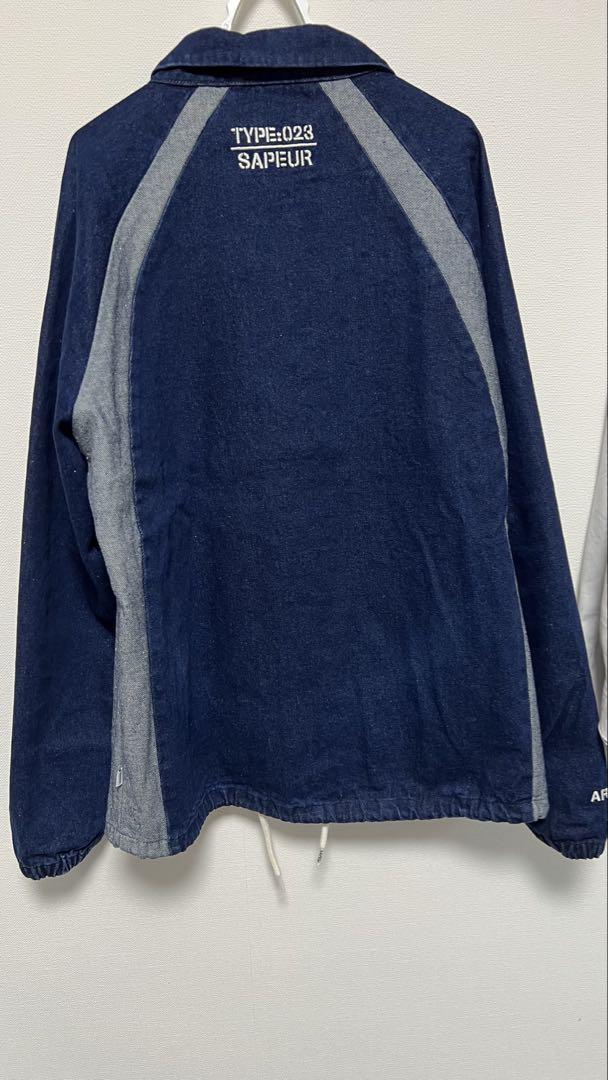 ジャケット・アウター SAPEur DENIM COACH JACKET