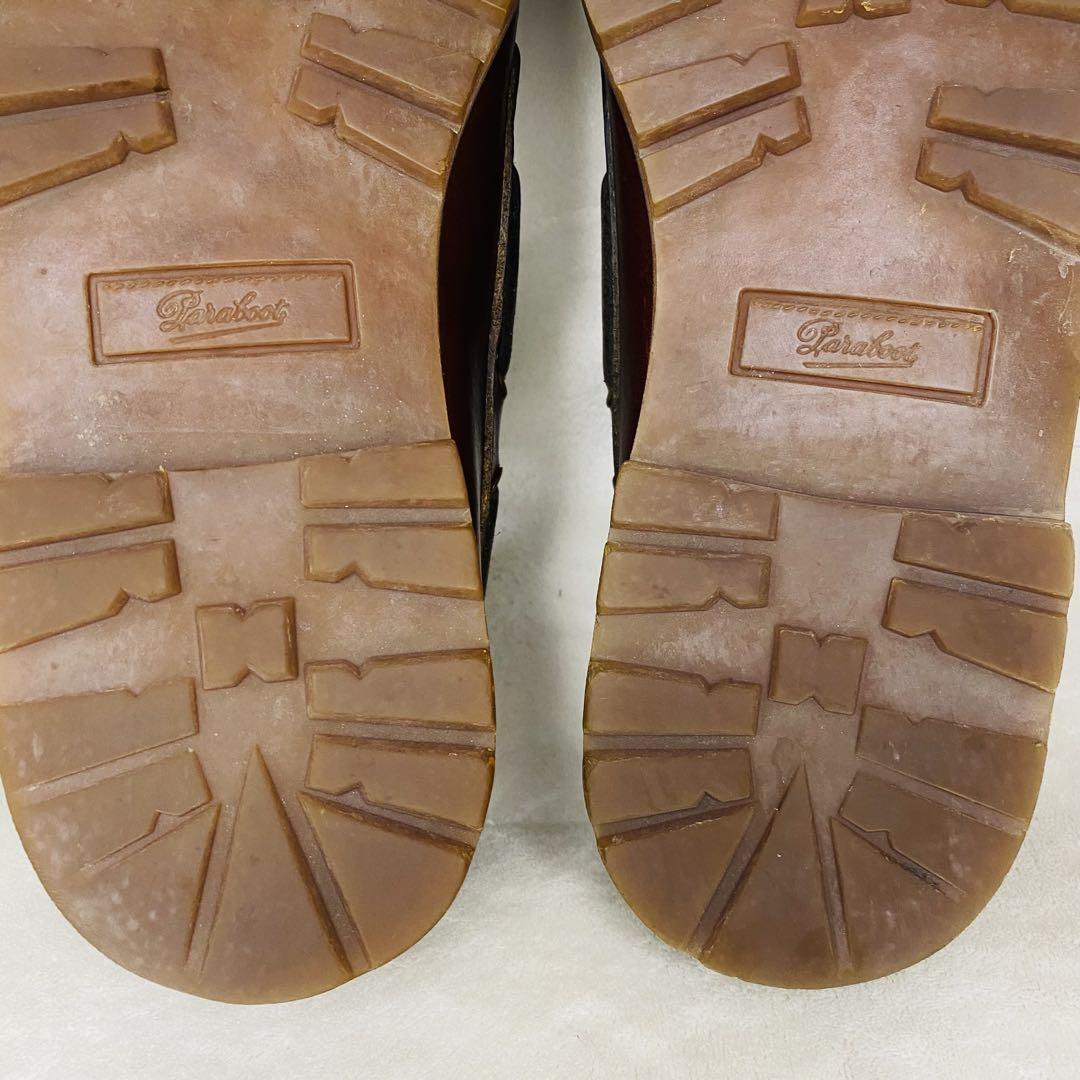 パラブーツ　PARABOOT　デッキシューズ　バース ブラウン 8 27cm