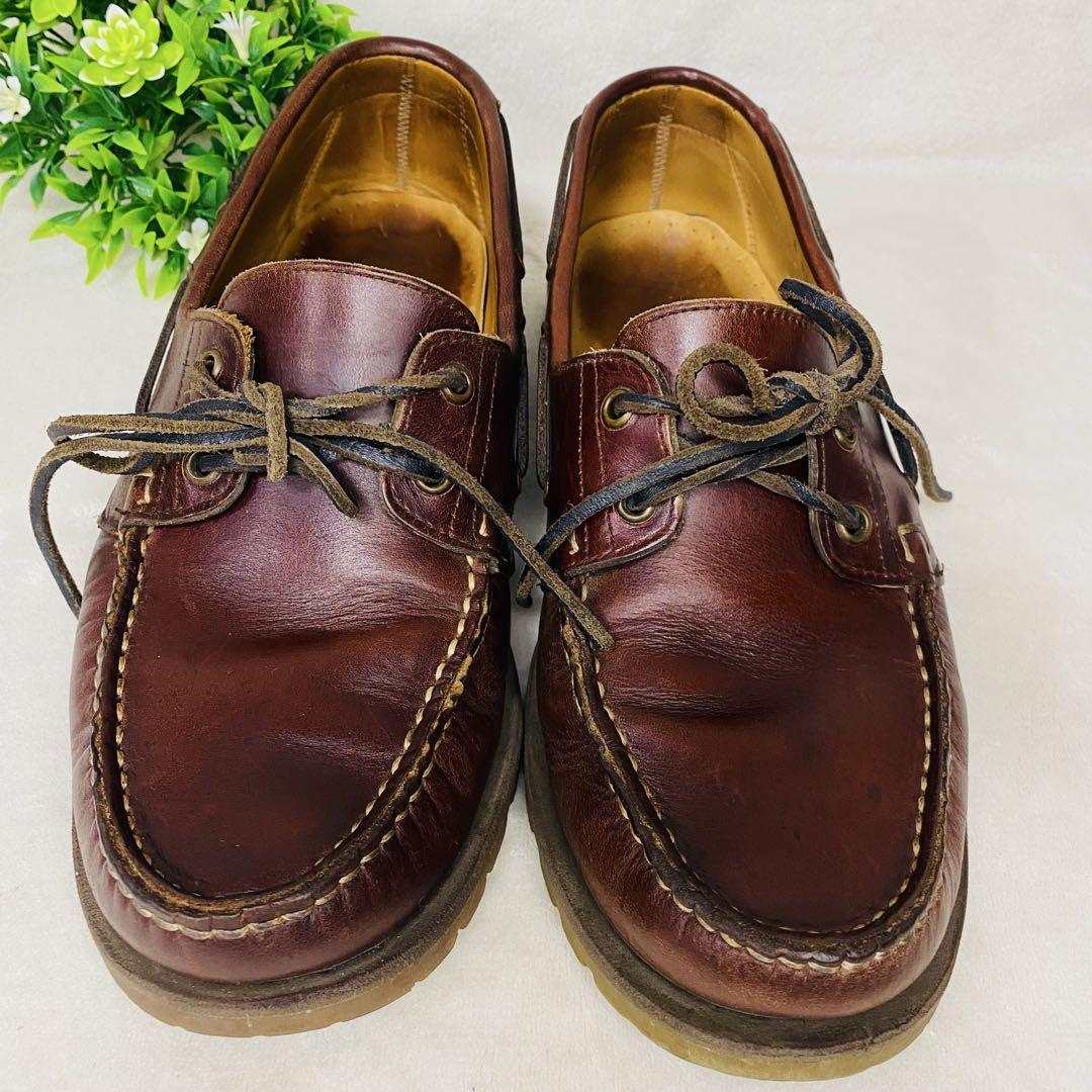 パラブーツ　PARABOOT　デッキシューズ　バース ブラウン 8 27cm