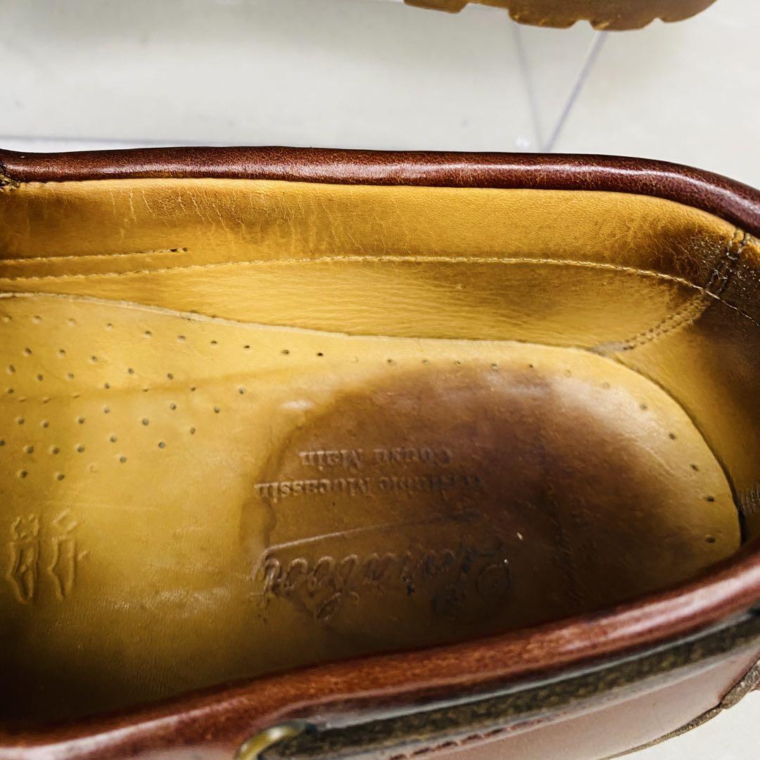 パラブーツ　PARABOOT　デッキシューズ　バース ブラウン 8 27cm