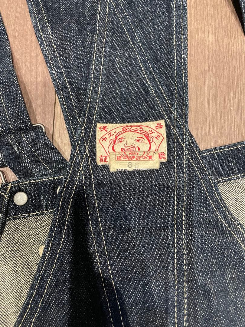 EVISU スマイリーフェイスオーバーオール EVISU スマイリーフェイスオーバーオール