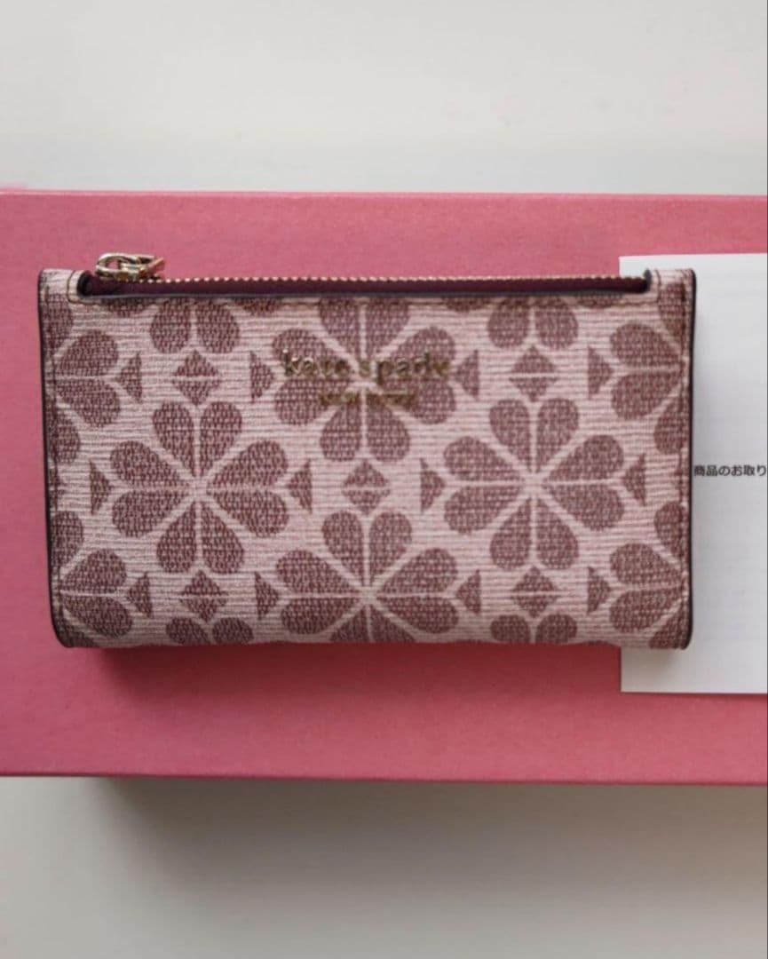 【セール】ケイト・スペード スペードフラワー 二つ折り財布